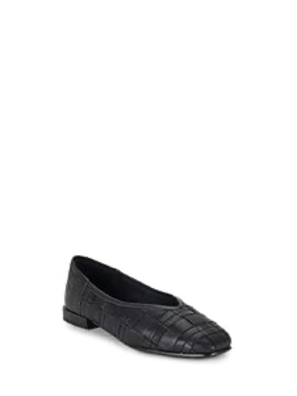 Frye Women's Claire Woven Flat, Black - 8.5M